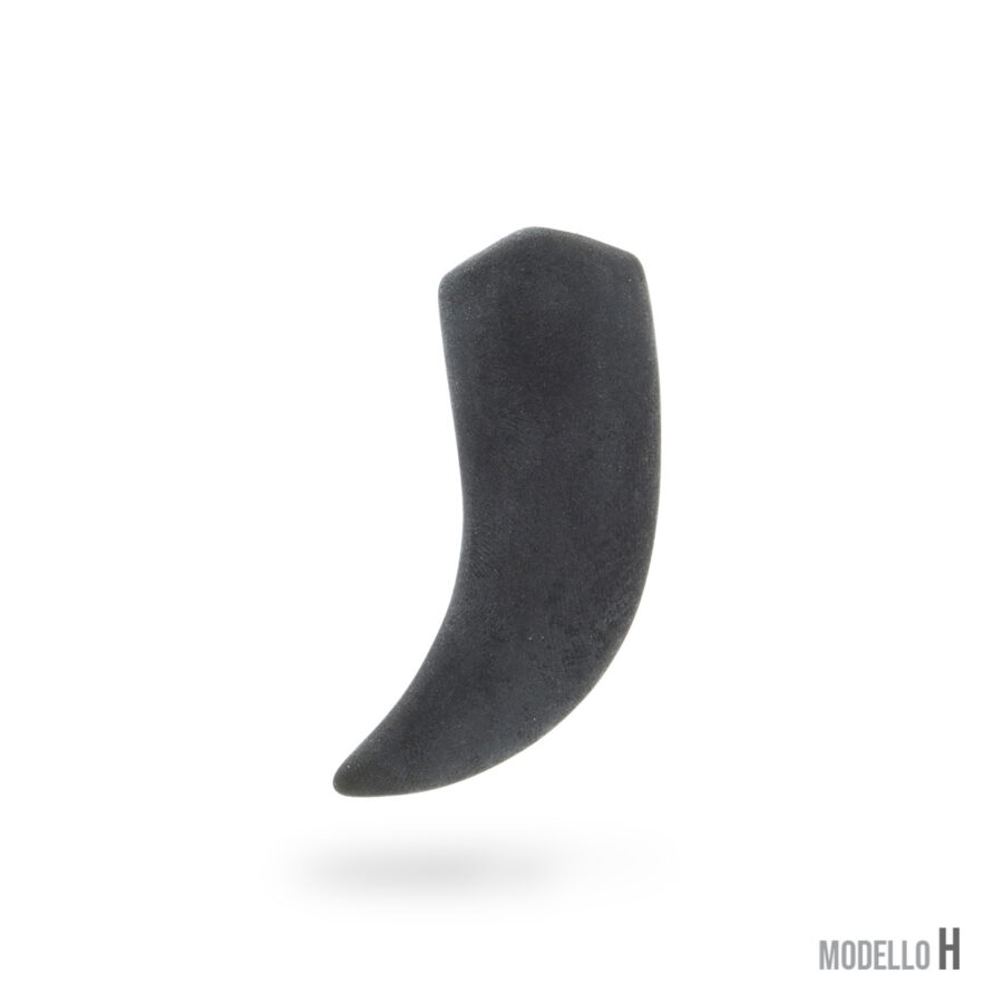 Pendente in pietra dura a forma di zanna 70x28mm – Foro Passante in Testa - immagine 8