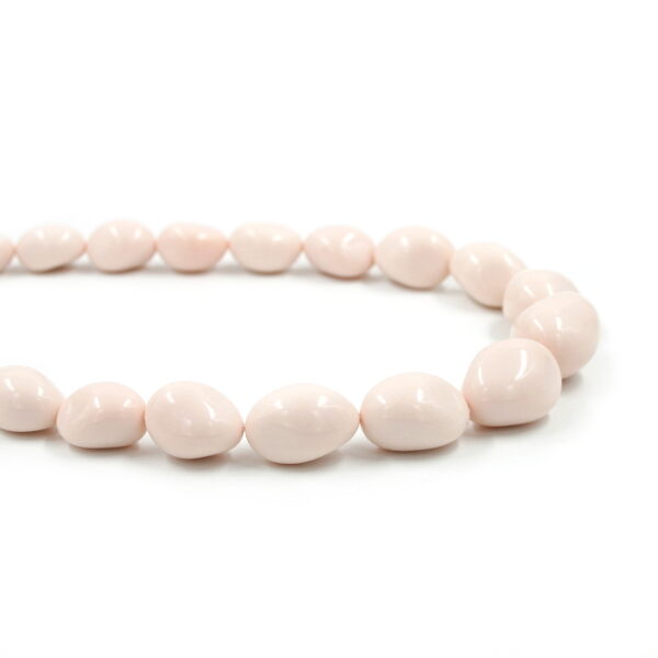 Pasta Rosa fili sassi a gradazione da 26x18mm a 18x14mm