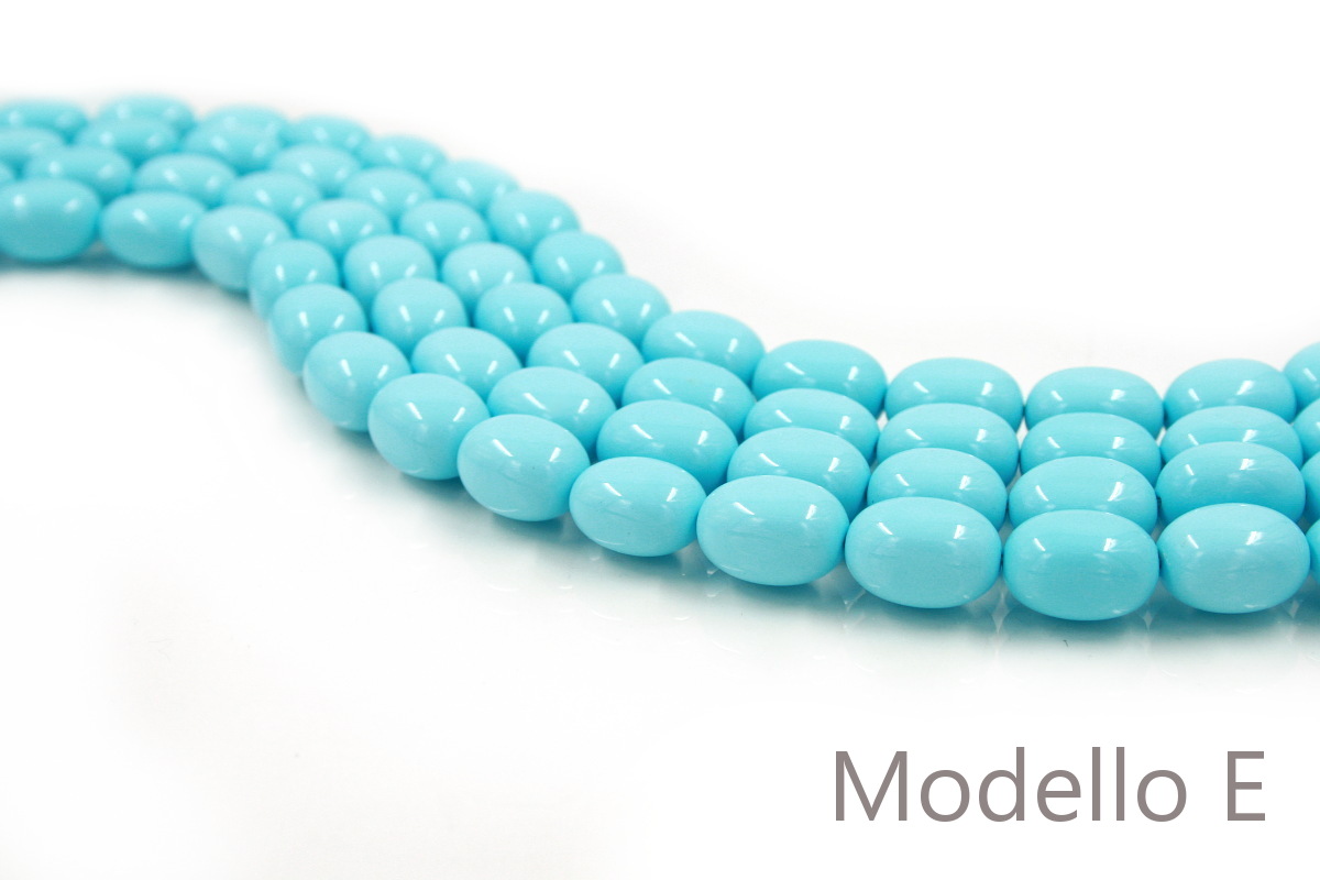 Pasta turchese fili sassi misure varie da 15x12mm a 20x15mm - immagine 5