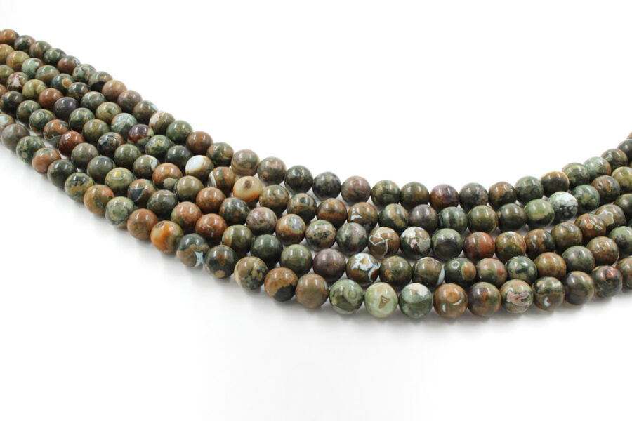 Rhyolite fili round 8mm