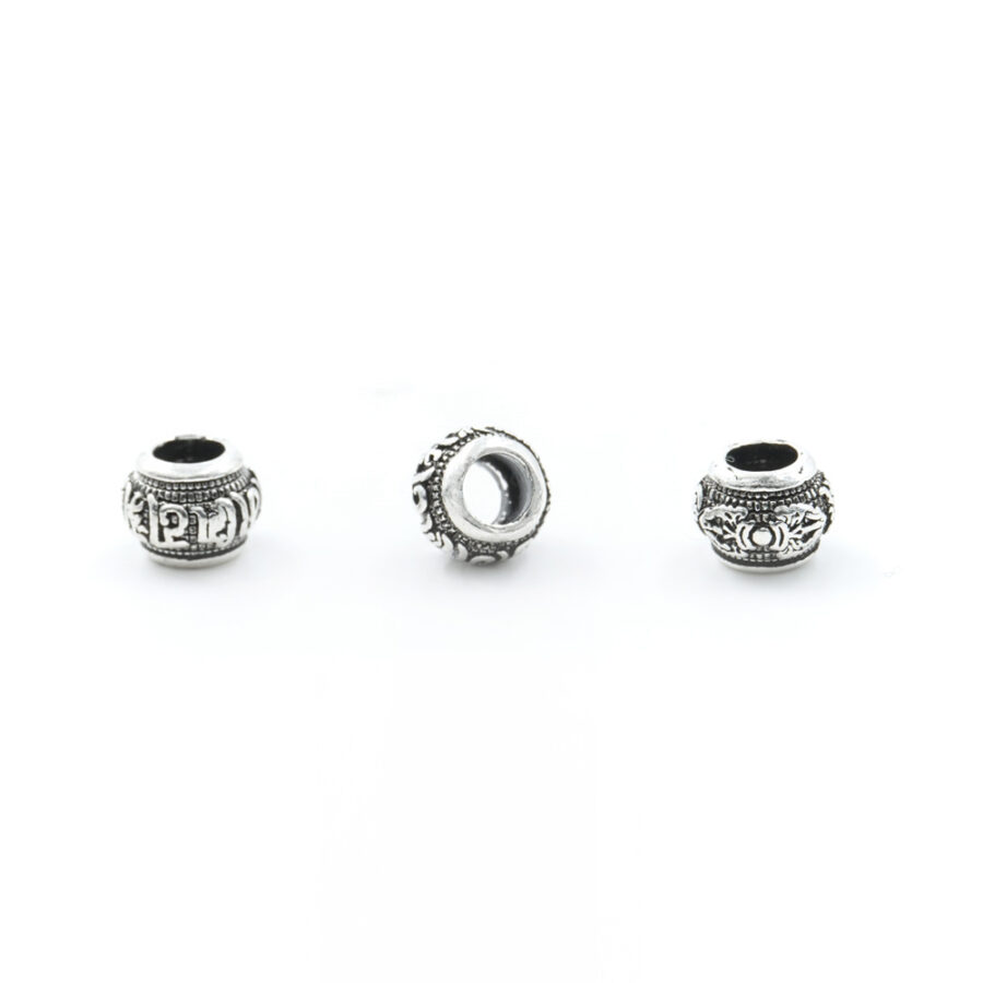 Argento 925‰ distanziatori barilotto 8x6mm