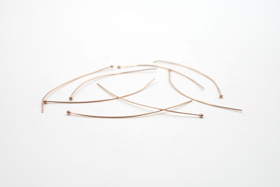 Argento 925‰ fiammiferi 40×0,40mm – Rosati