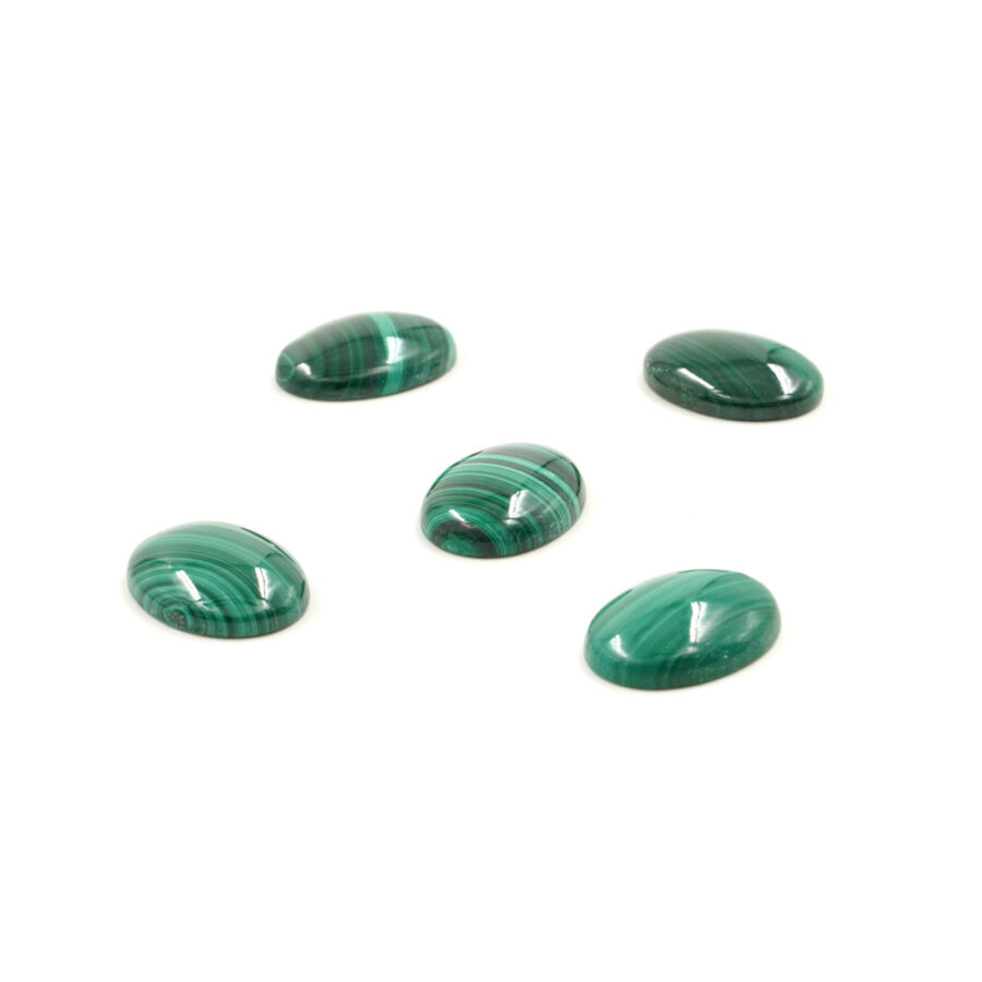 Spola Malachite ovale 16x12mm