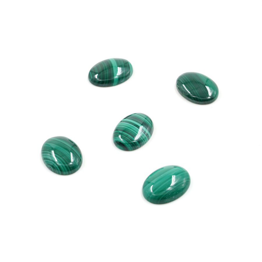 Spola Malachite ovale 16x12mm - immagine 2