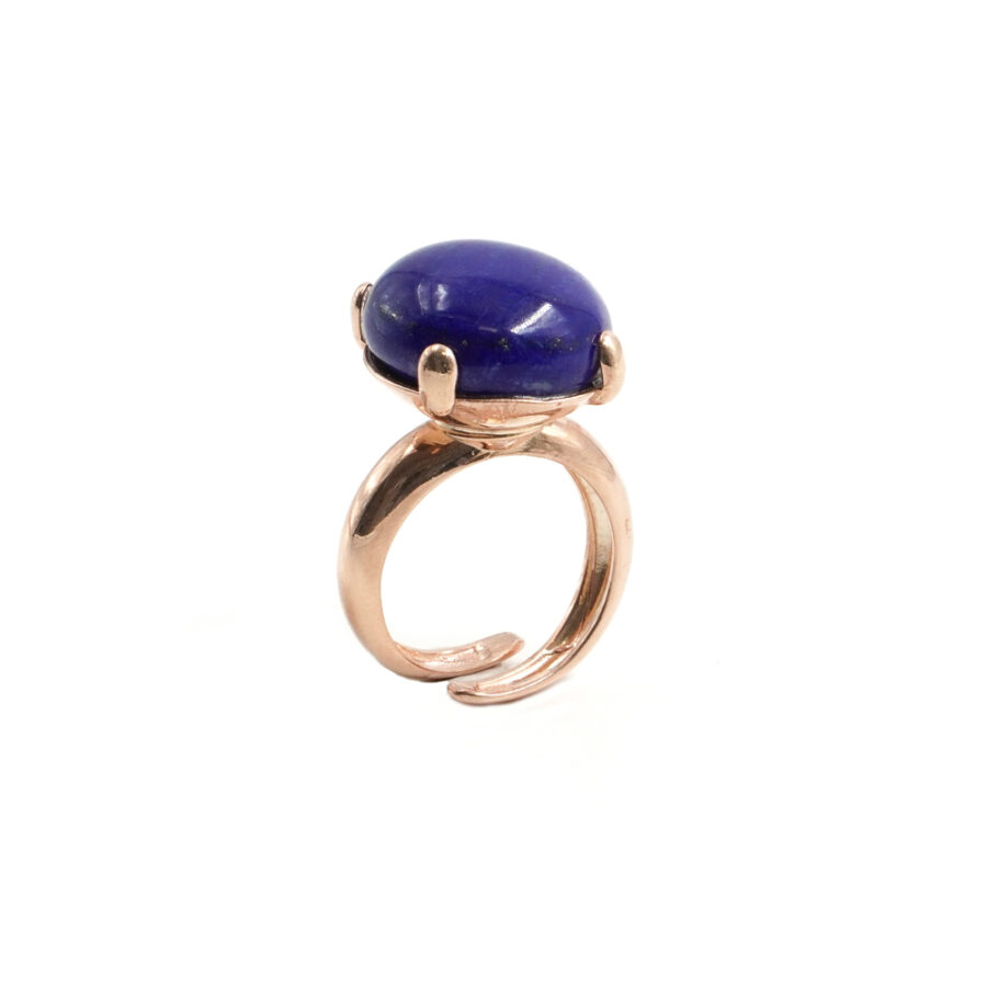 Anello in argento 925 con lapis – Rosato - immagine 2