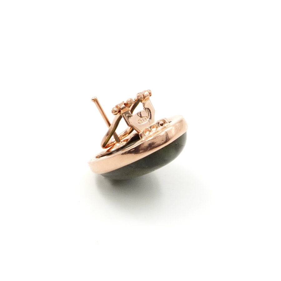 Orecchini in argento 925 con labradorite – Rosato - immagine 2