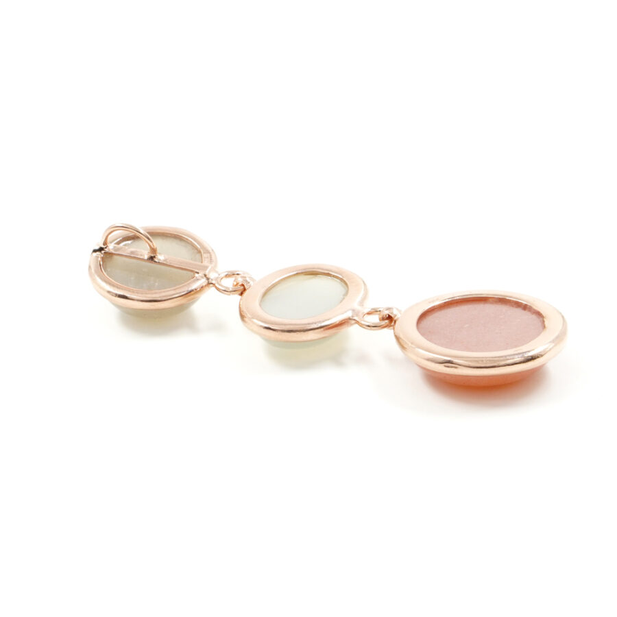 Pendente in argento 925 con pietra di Luna – Rosato - immagine 2