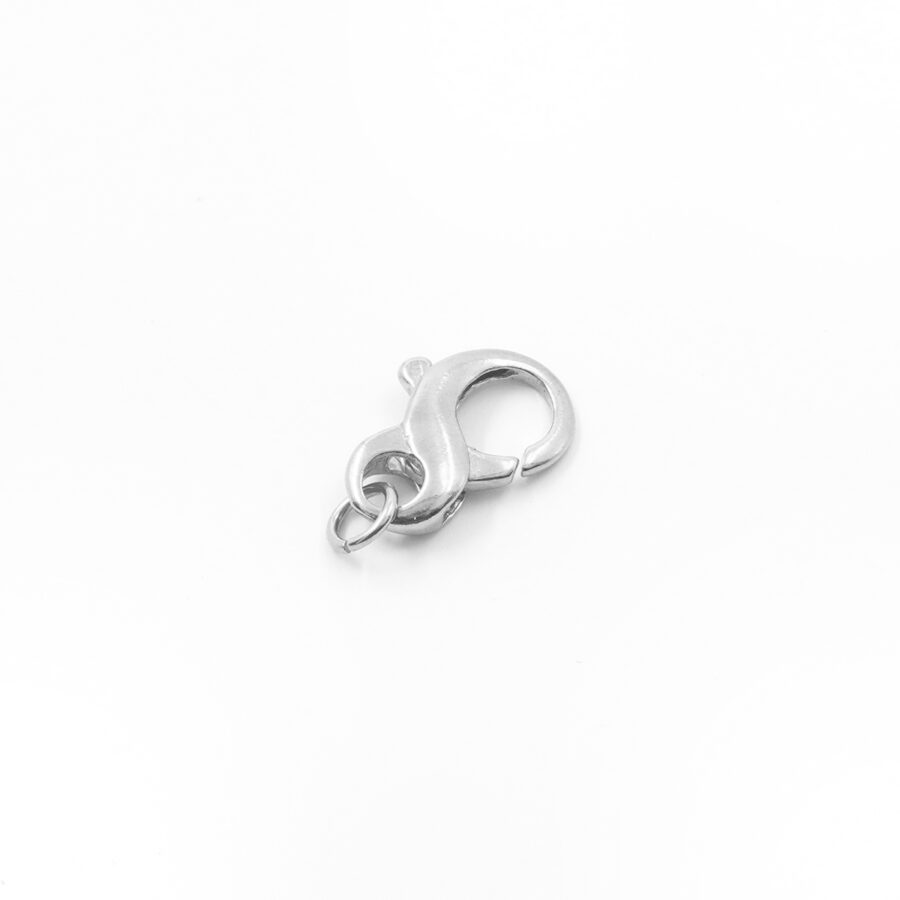 Argento 925 chiusura a otto 20x10mm – Argentato