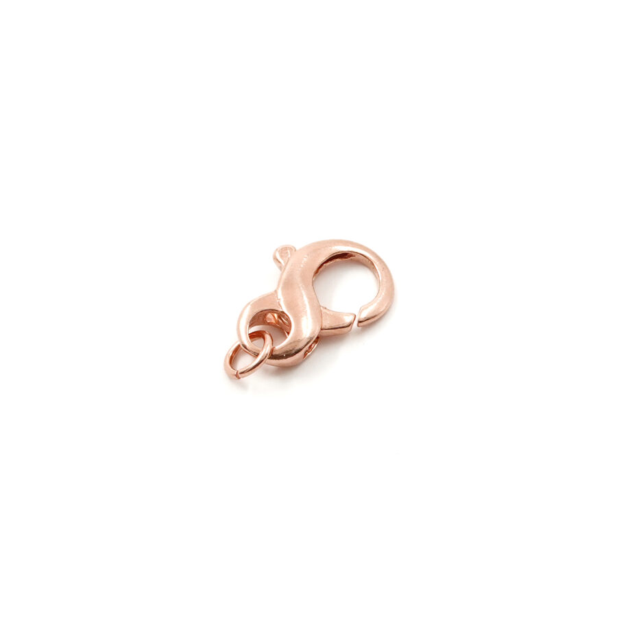 Argento 925 chiusura a otto da 7x13mm a 12x20mm – Rosato