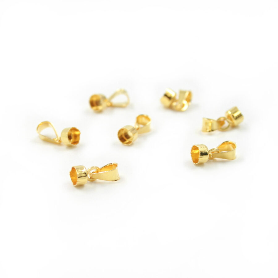 Argento cappuccio 5,5mm interno – Dorato