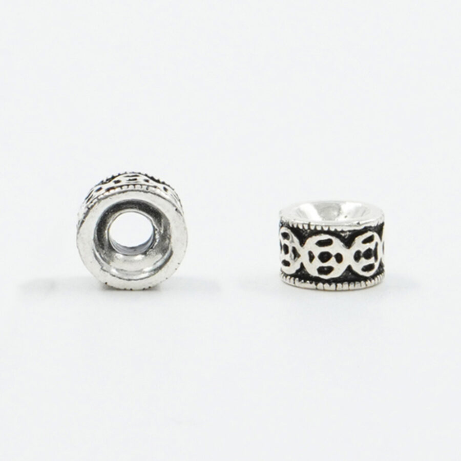 Argento 925 distanziatori rondelle 6,5x4,5mm