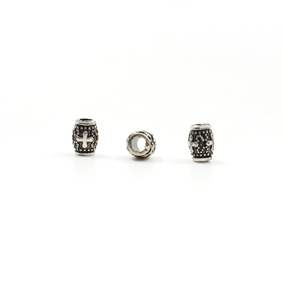 Argento 925 distanziatori barilotti 5,5x5mm