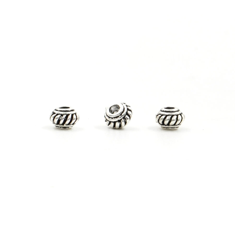 Argento 925 distanziatori rondelle 5,5x4mm