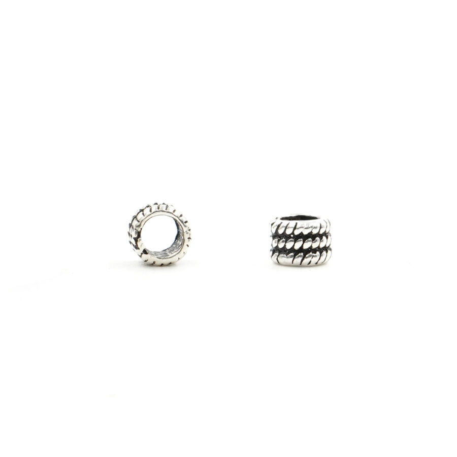 Argento 925 distanziatori rondelle 6x4,5mm