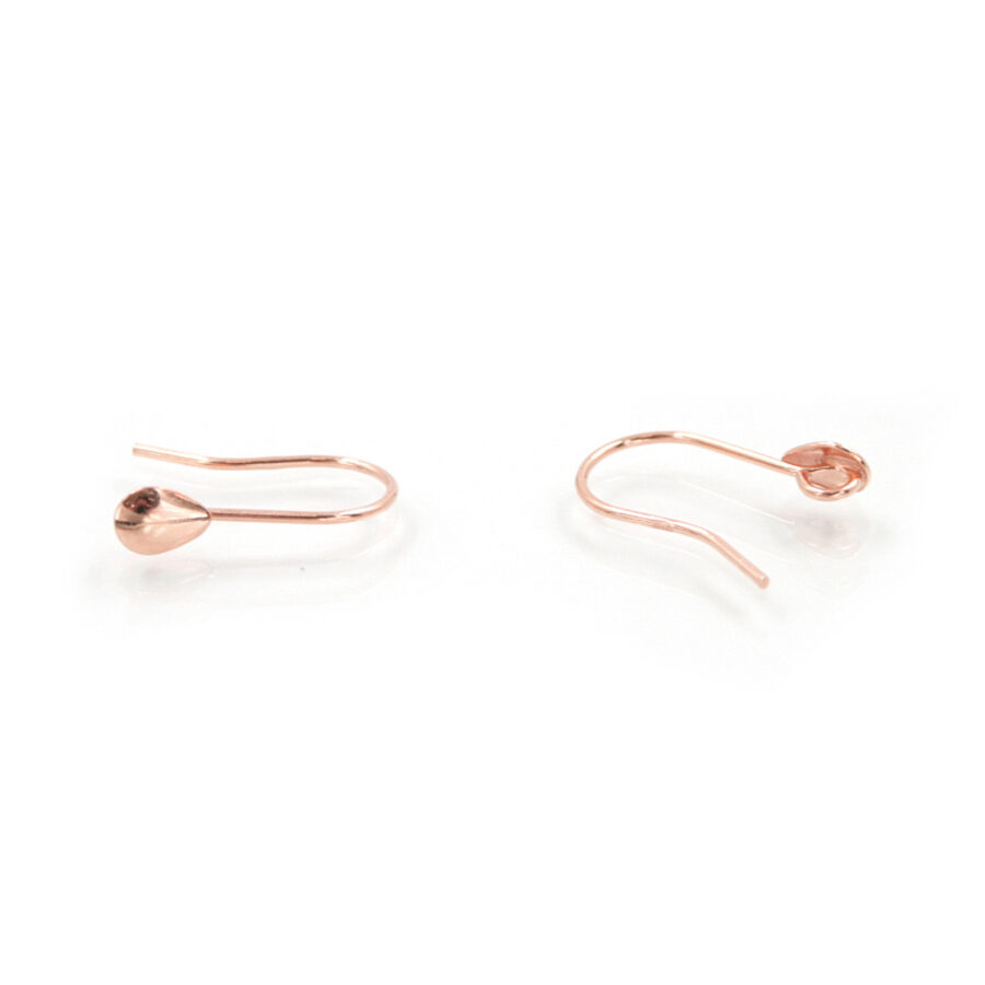Argento 925 monachine goccia con gancio – Rosato