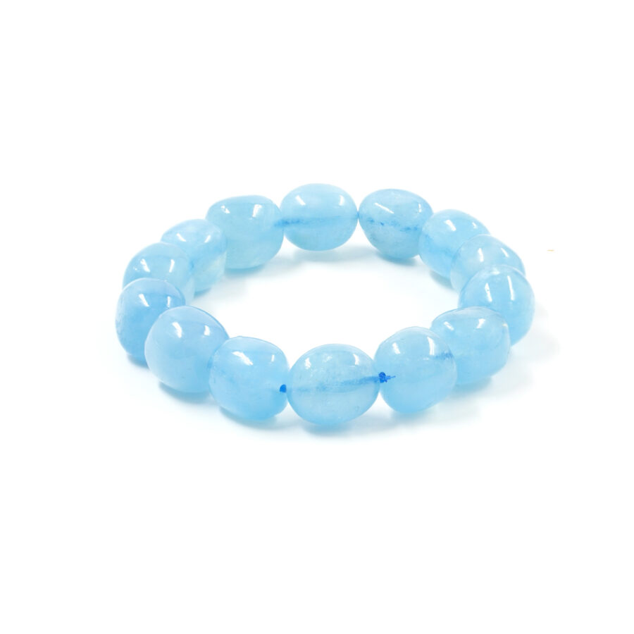 Acquamarina bracciali sassi – Qualità AA