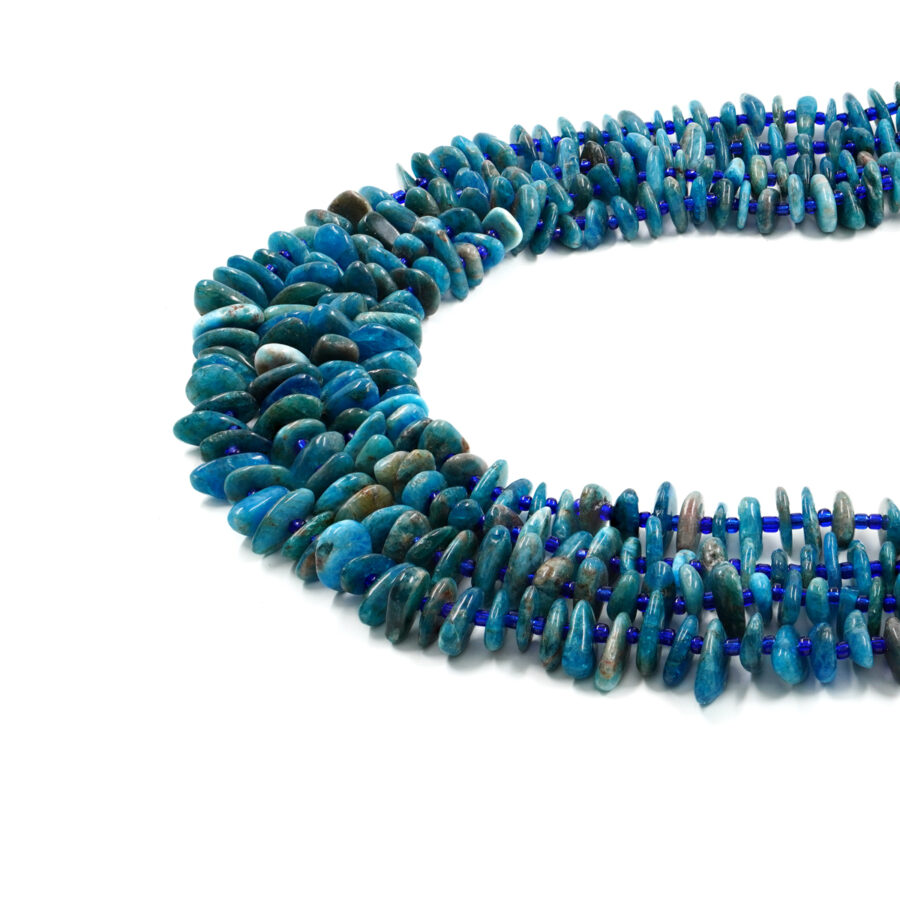Apatite fili chips circa 12x10mm