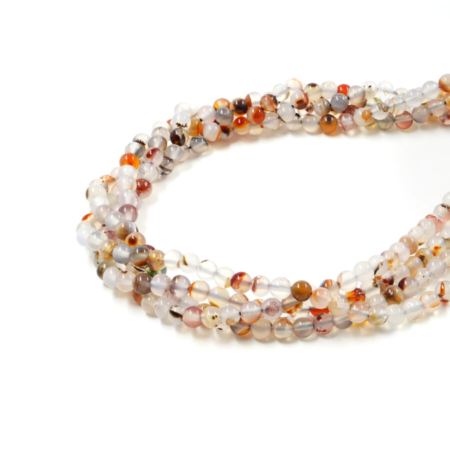 Agata fili tondi 6mm – Multicolore