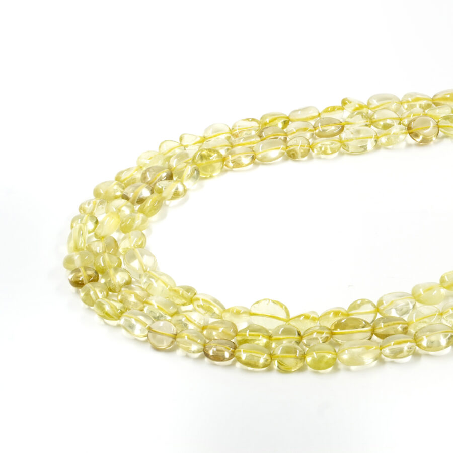 Quarzo Lemon fili sassi circa 10x8mm