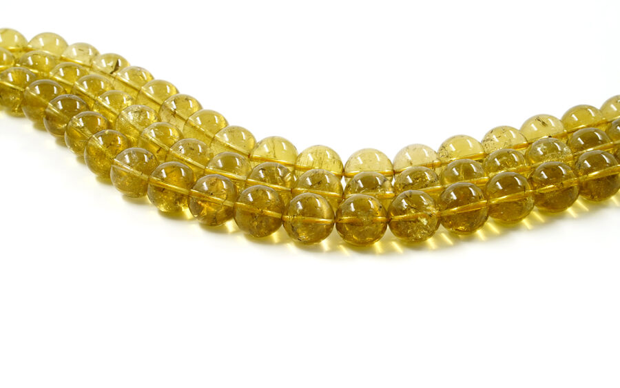 Quarzo Lemon fili tondi 14mm