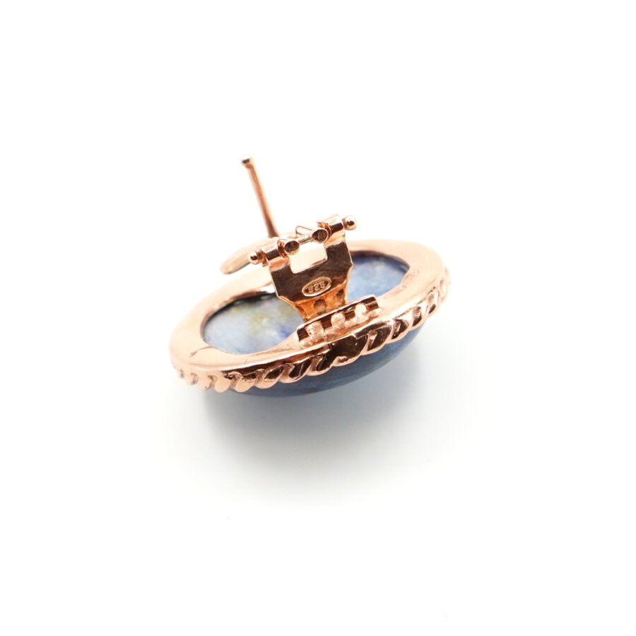 Orecchini in argento 925 con cianite – Rosato - immagine 2