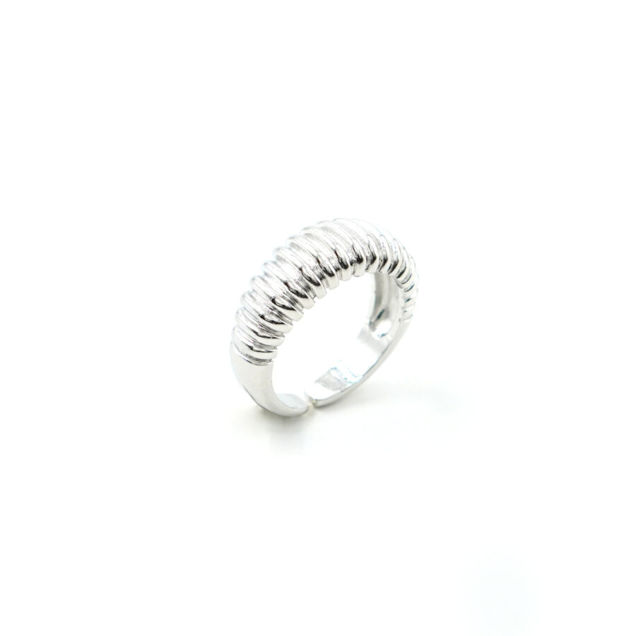 Anello fascia ondulato
