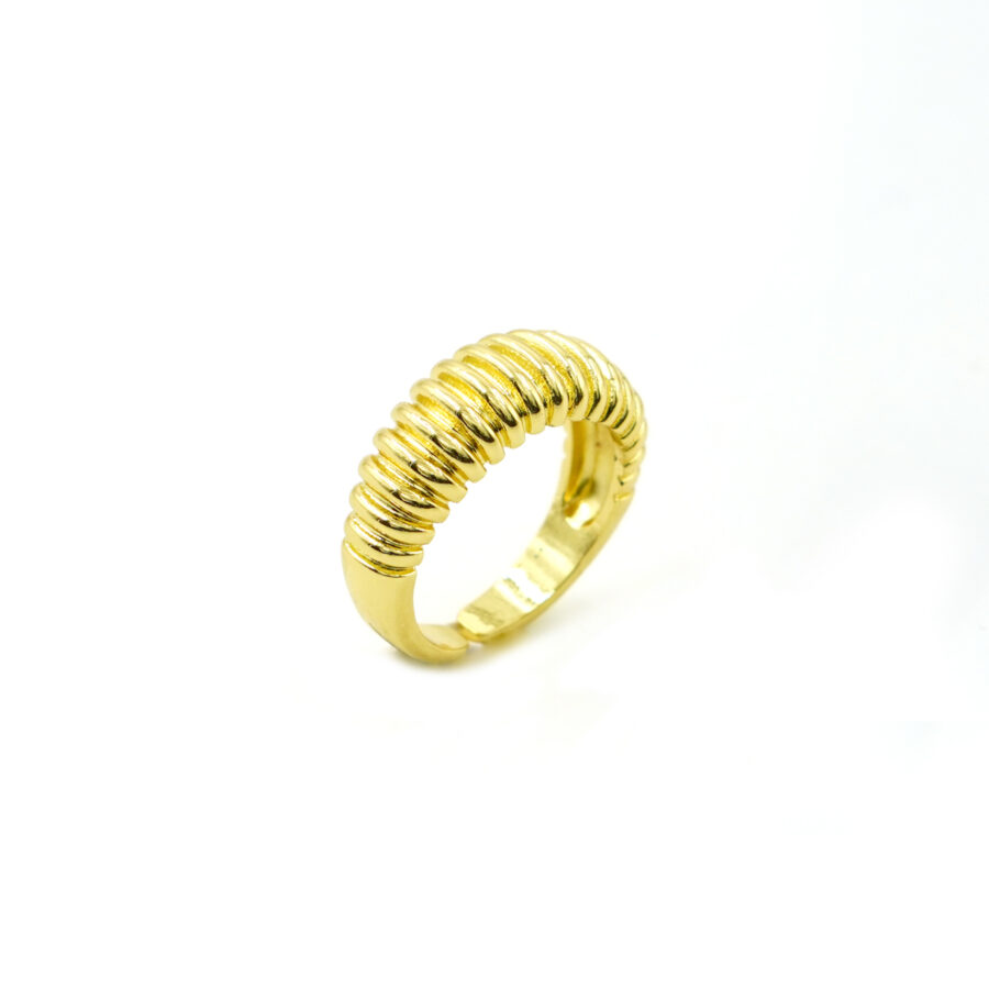 Anello fascia ondulato