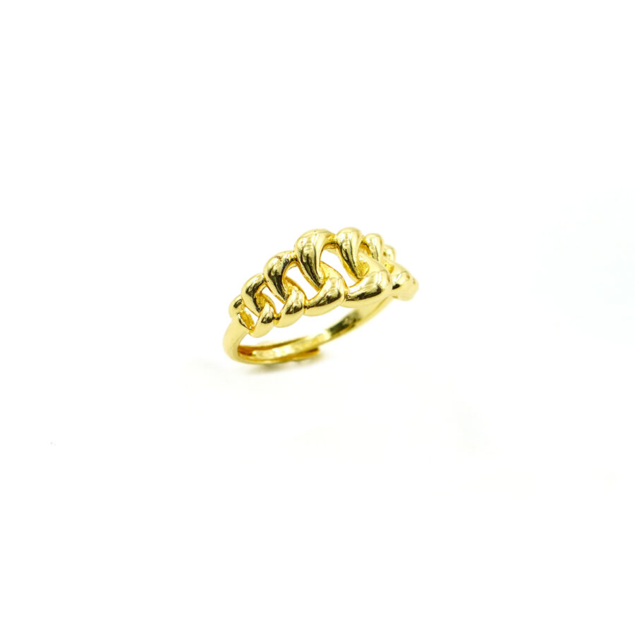Anello fascia con corda traforata