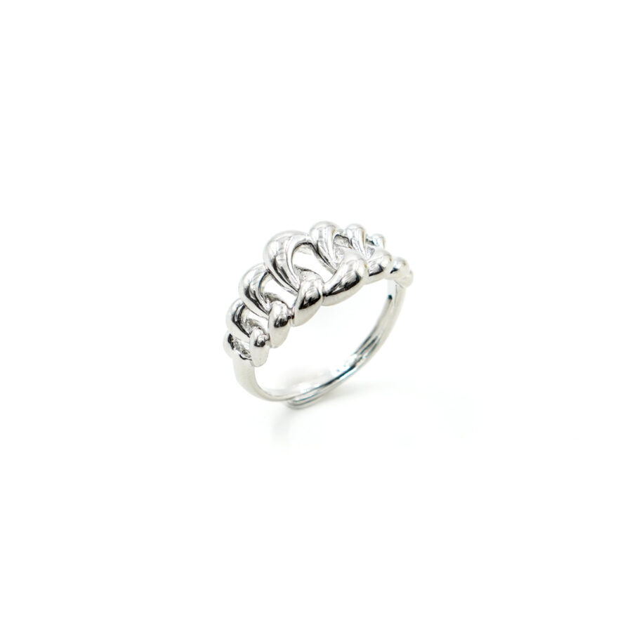 Anello fascia con corda traforata
