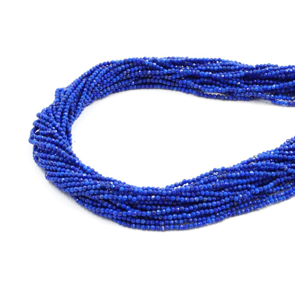 Lapis fili tondi sfaccettati 2mm