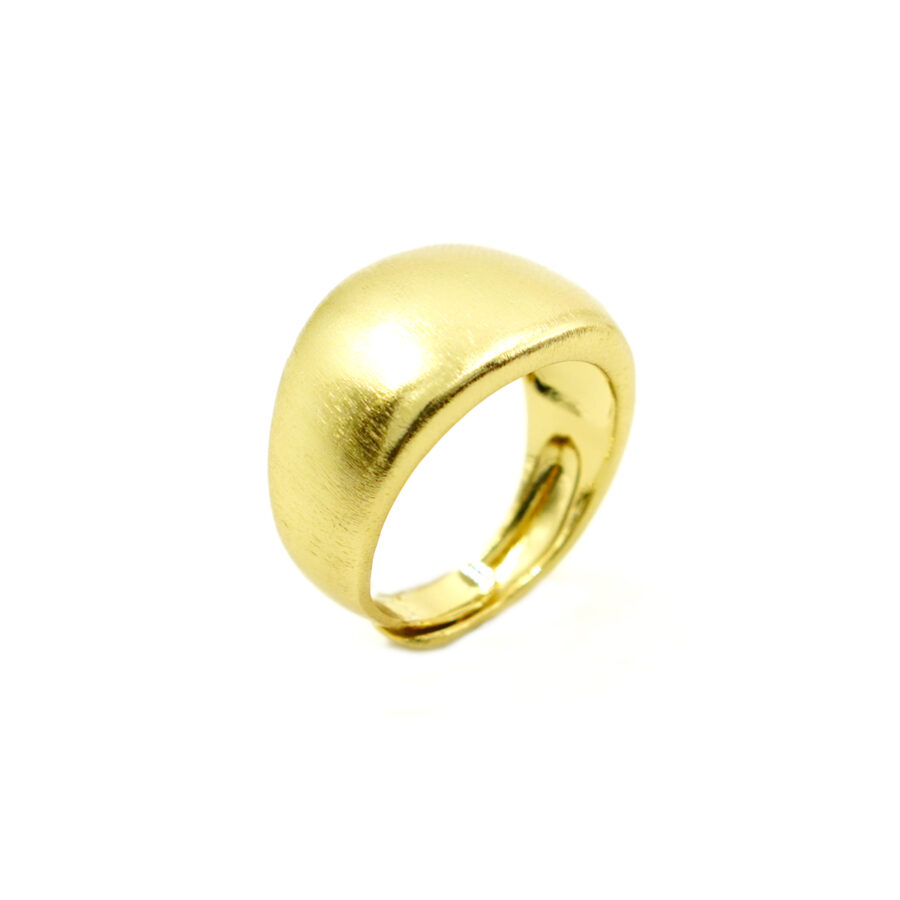 Anello fascia satinata