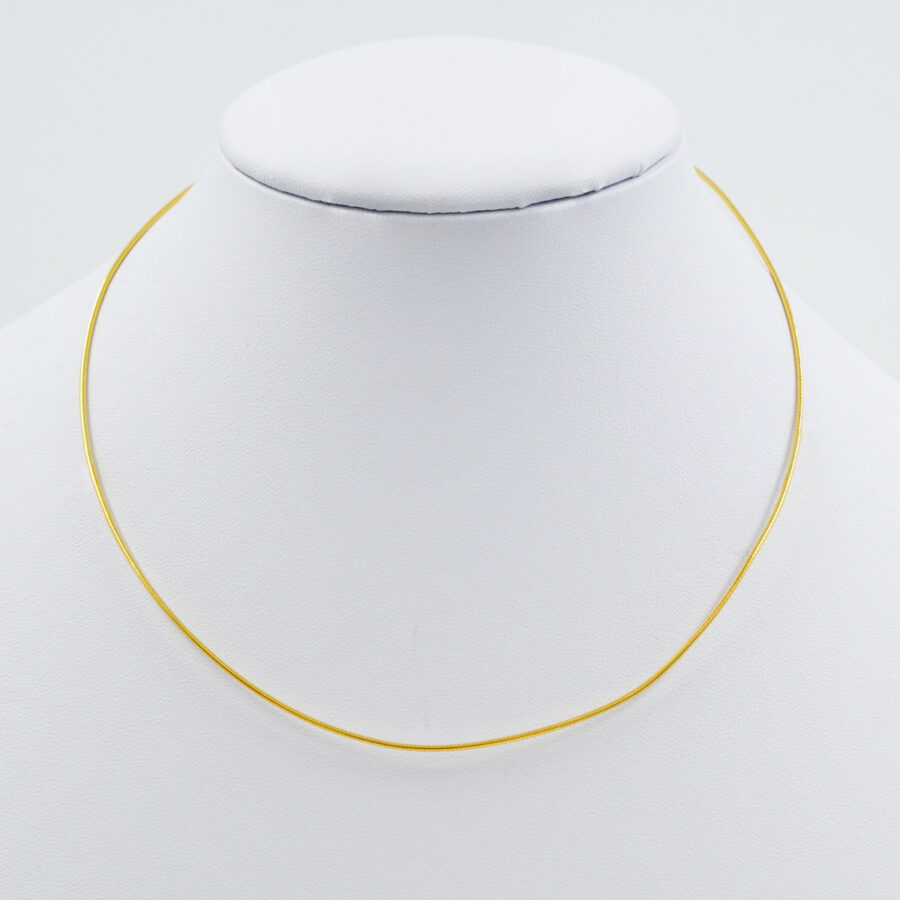 Collana a filo a spirale