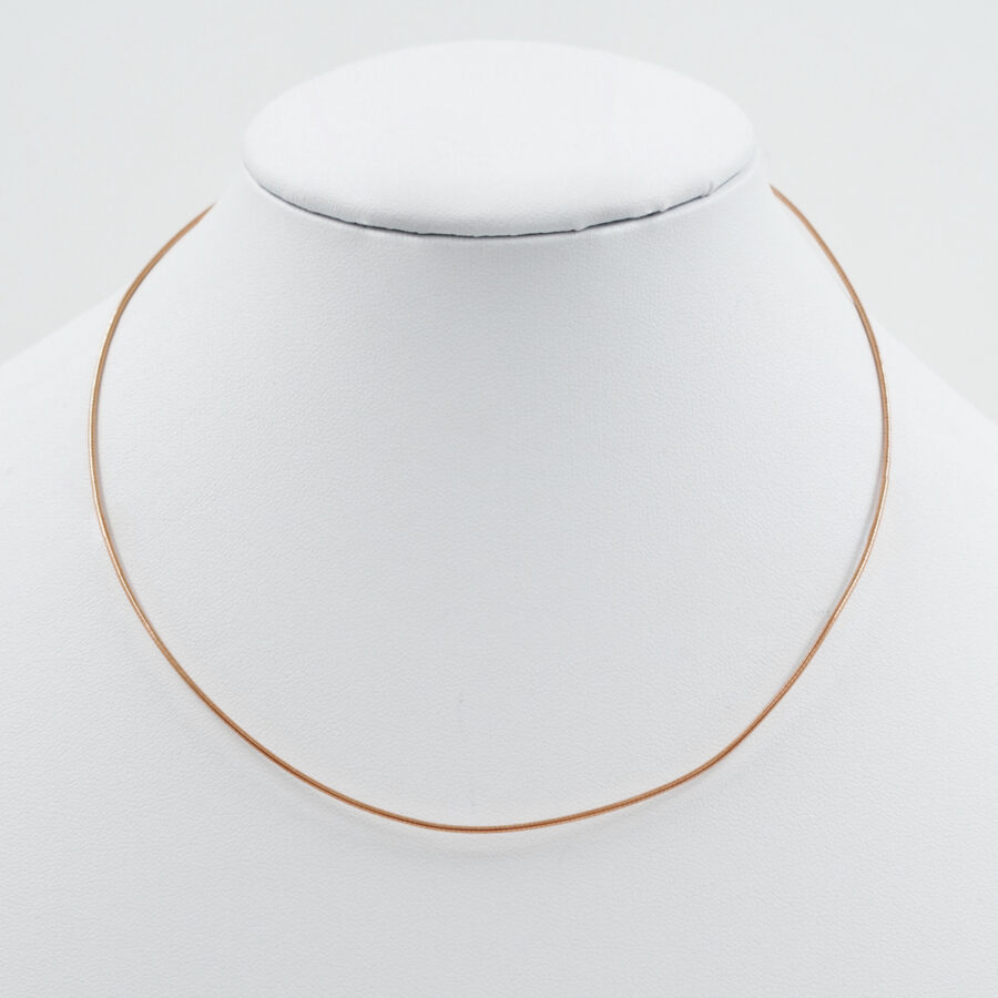 Collana a filo a spirale