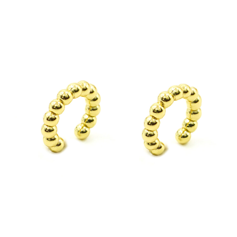 Orecchini ear cuff a corda