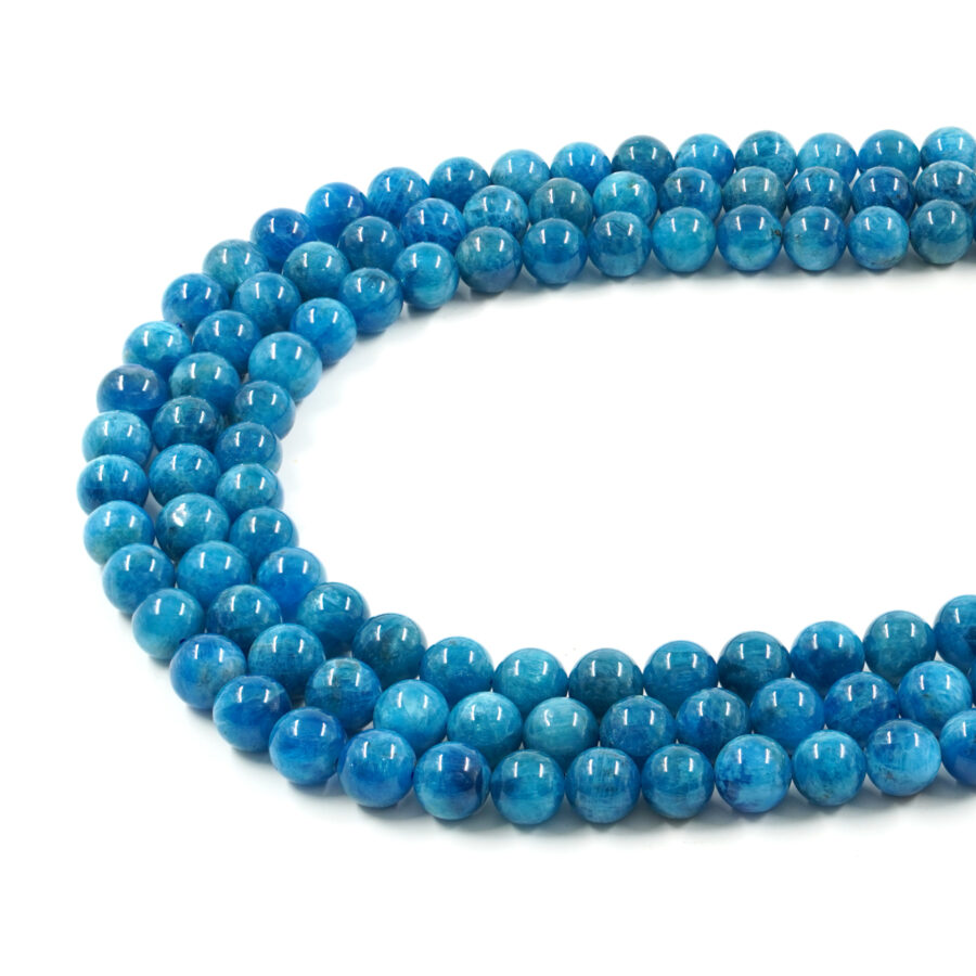 Apatite fili tondi 10mm - Qualità A