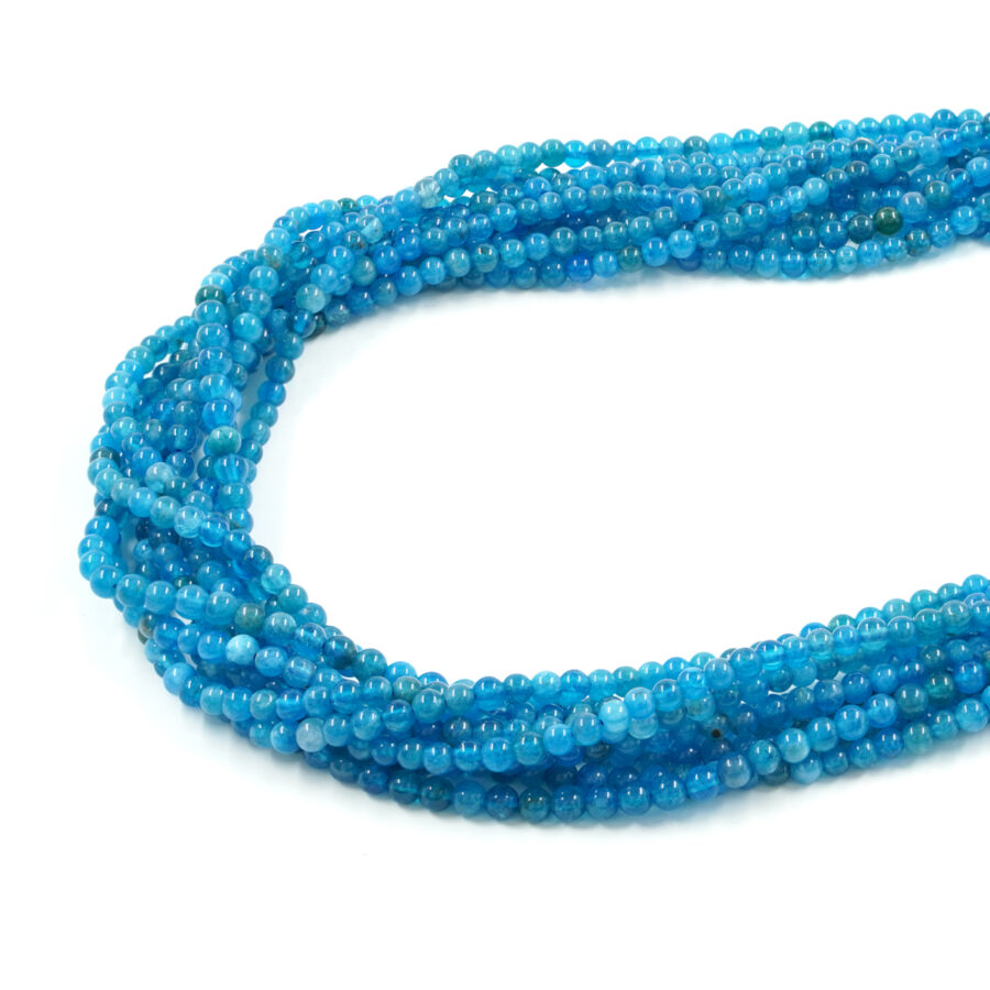 Apatite fili tondi 4mm - Qualità A