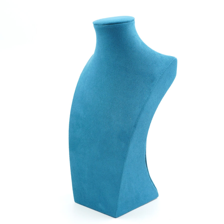 Collo Espositore per Collane Busto Altezza 31cm e 40cm – Colore Avio