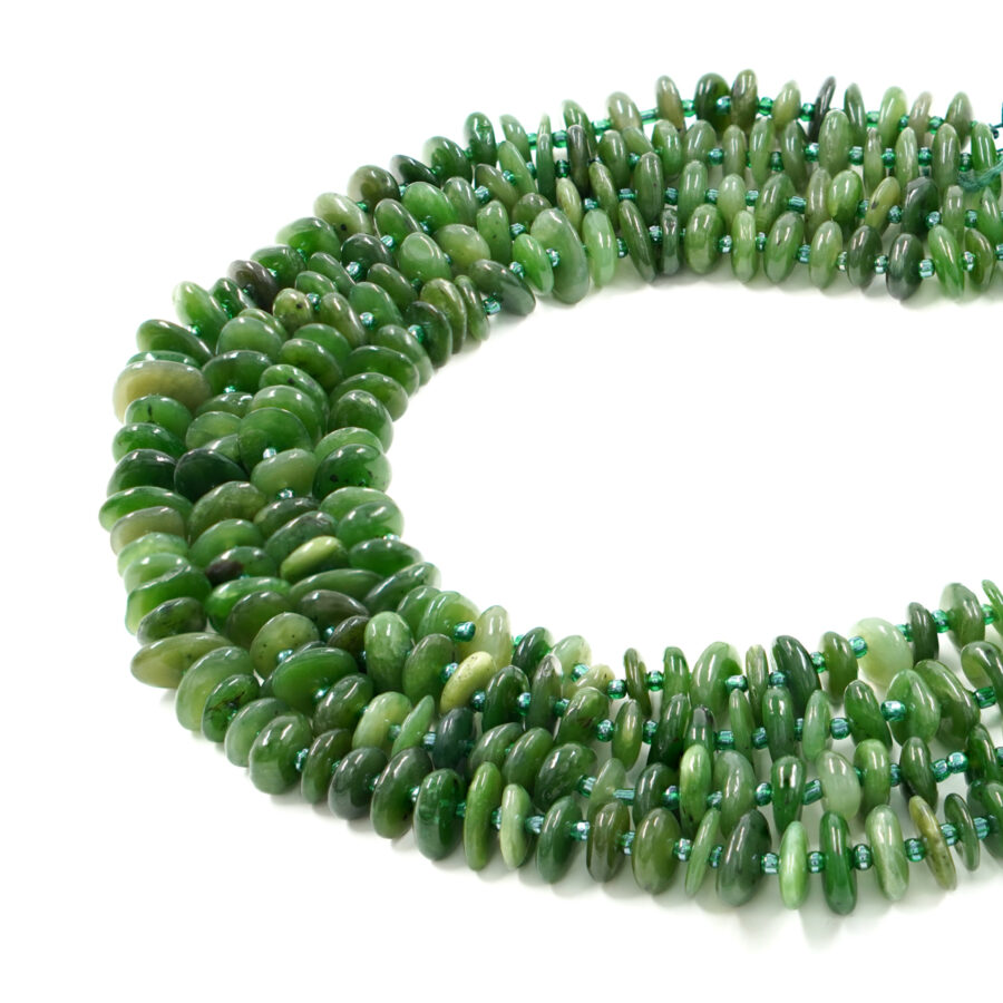 Giada Canadese fili chips circa 12x10mm