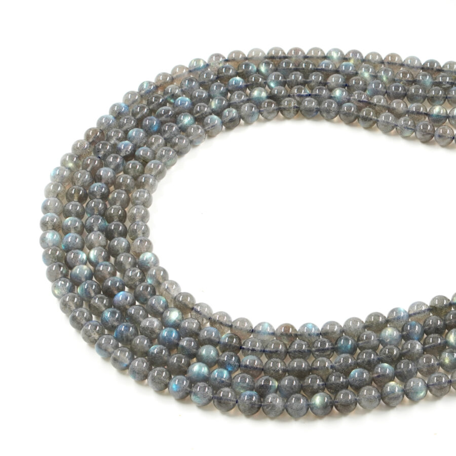 Labradorite fili tondi 7mm – Qualità AA