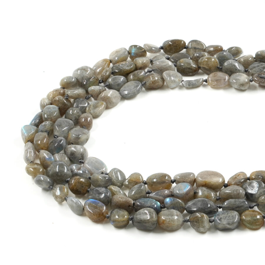 Labradorite fili sassi ~14x10mm