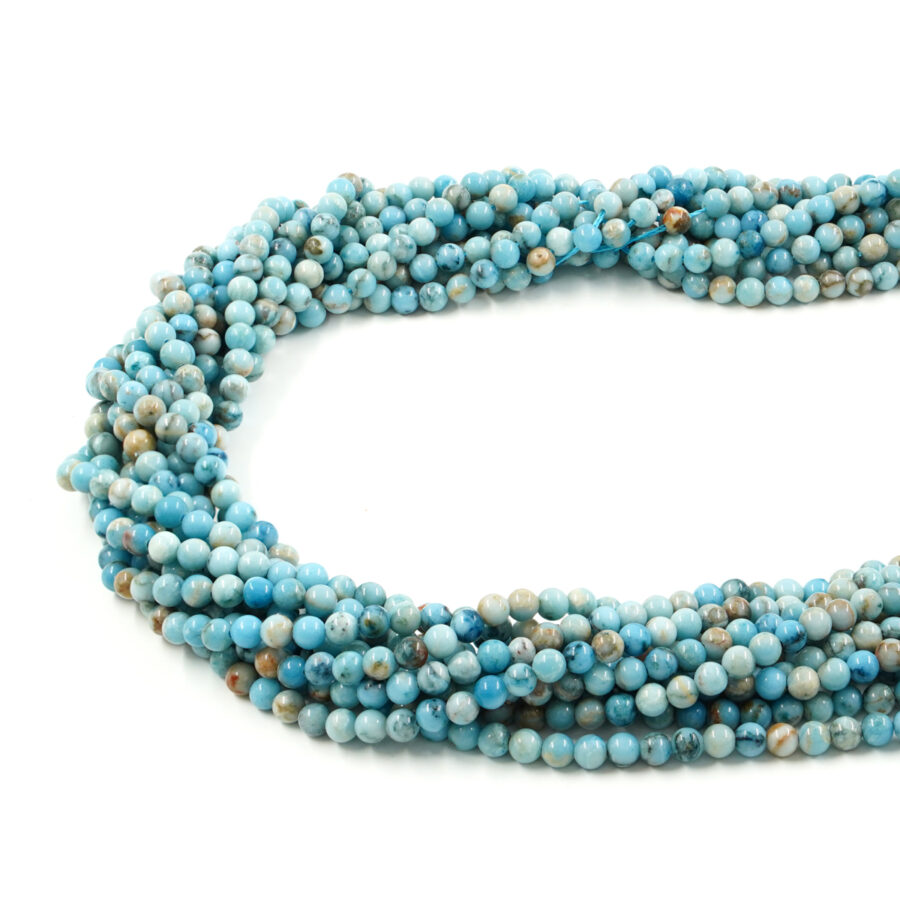 Larimar fili tondi 4mm a 12mm - immagine 2