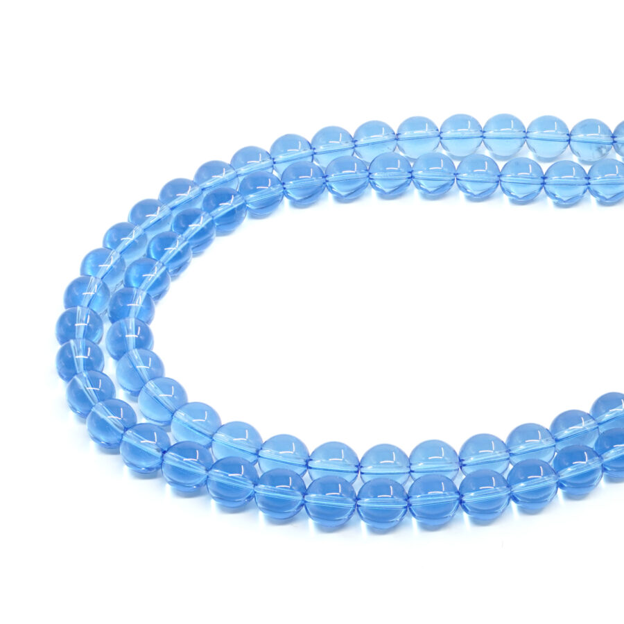 Vetro Blu fili tondi 10mm