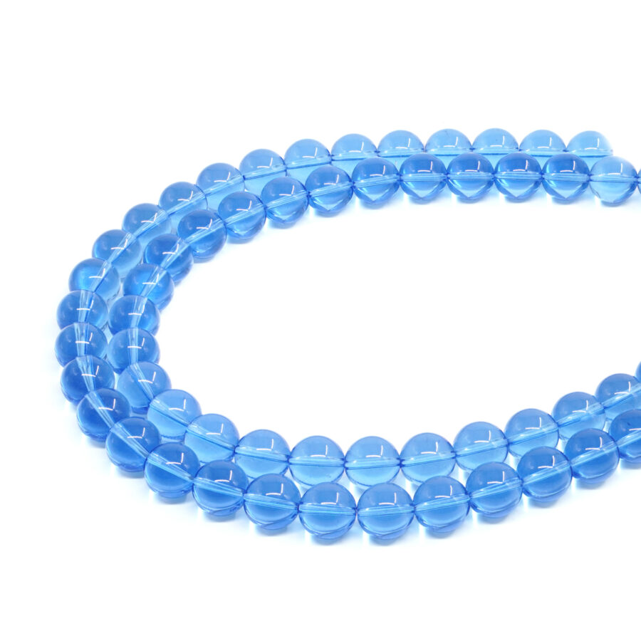 Vetro Blu fili tondi 12mm