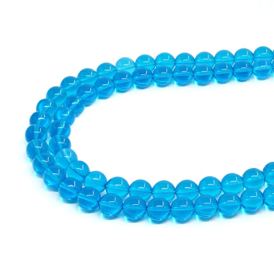 Vetro Azzurro fili tondi 12mm