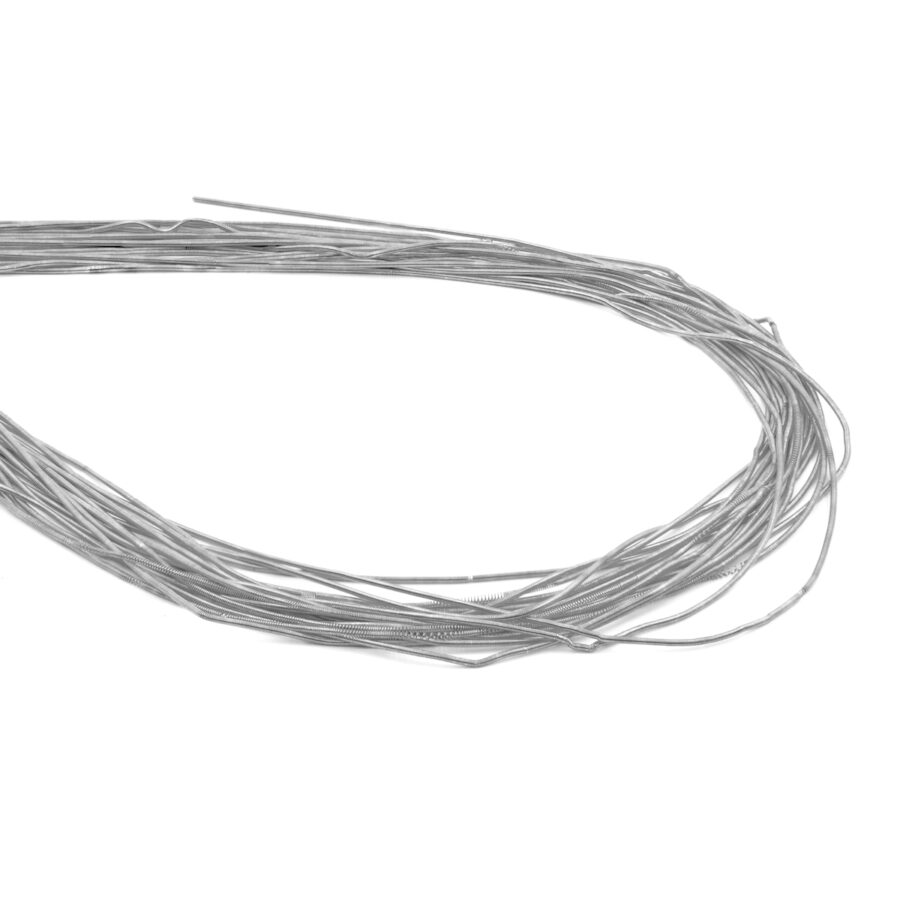 Canottiglia in Ottone colore argentato – Misura 1mm – [Buste da 20gr]
