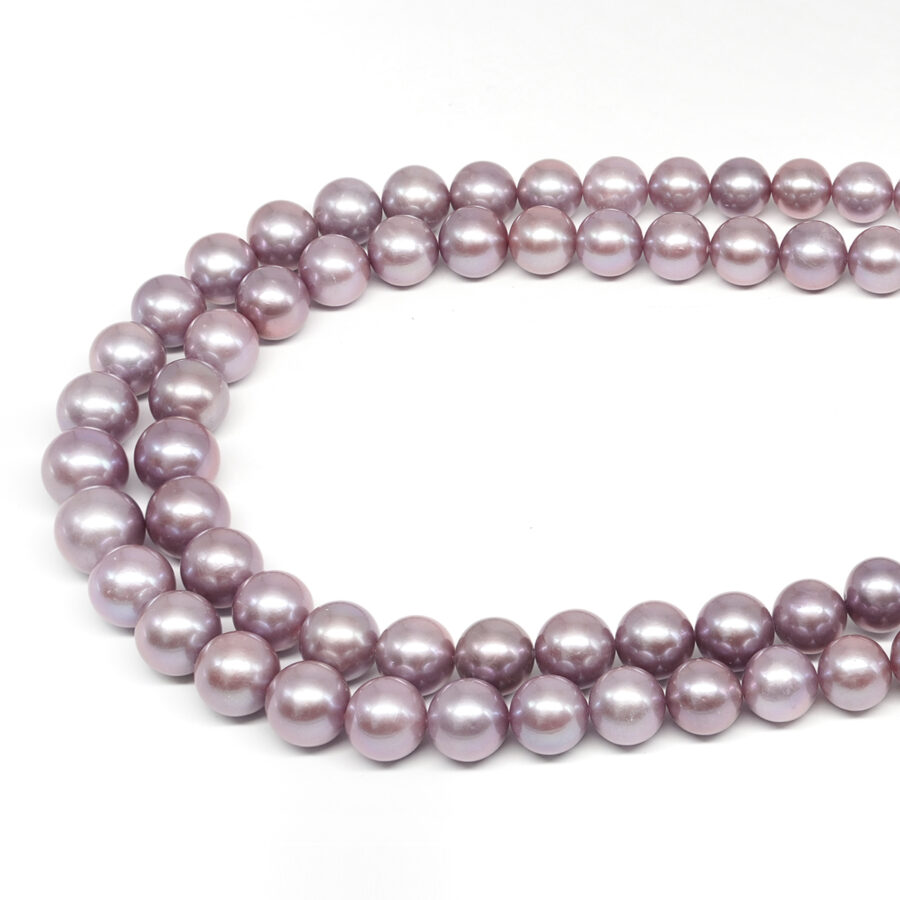 Edison Pearls fili tondi a gradazione 11-14mm – Colore Naturale e Multicolor - immagine 3