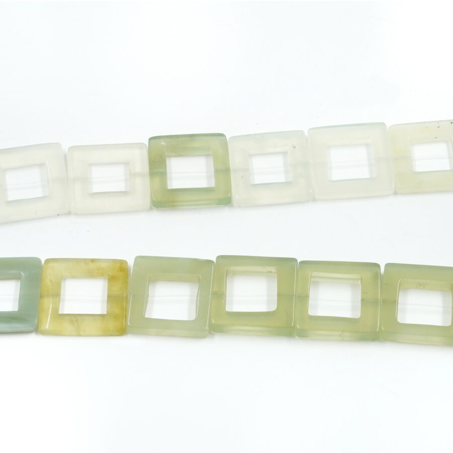 New Jade fili cornici quadrate 25mm