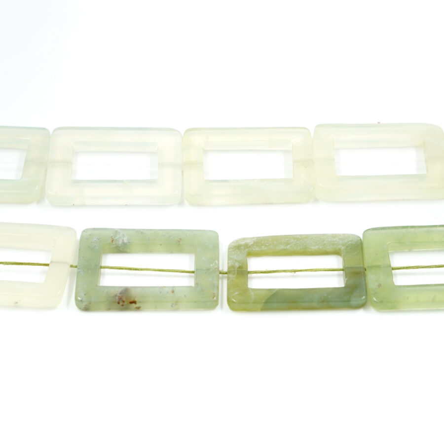 New Jade fili cornici rettangolari 27x37mm