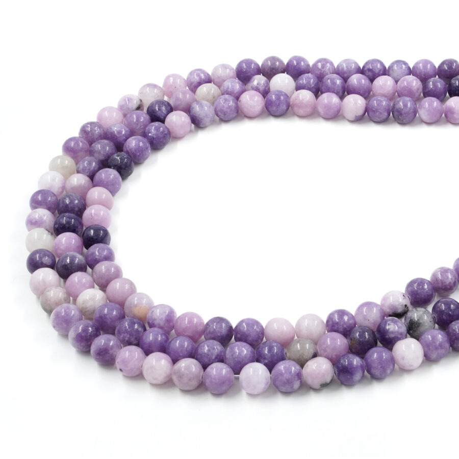 Lepidolite fili tondi 8mm