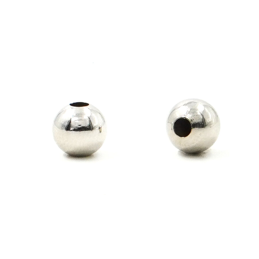 Argento 925 pallina liscia 2,5mm – [Buste da 170pz] – Platinato
